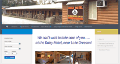 Desktop Screenshot of daisymotel.com